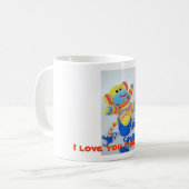 Mug Je t'aime ce BEAUCOUP (Devant gauche)
