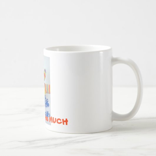 Mug Je t'aime ce BEAUCOUP (Droite)