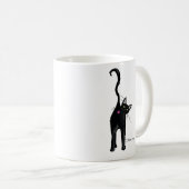 Mug Je t'aime, chat (Devant droit)