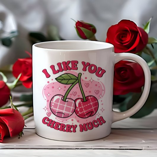 Mug Je T'Aime Cherry Beaucoup Mignonne Valentine