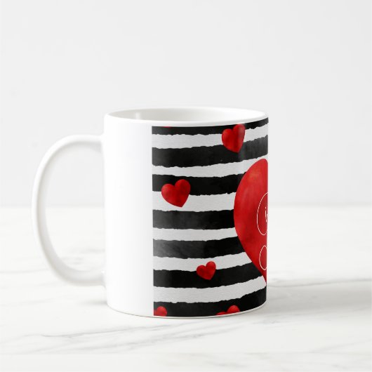 Mug Je t'aime coeur (Gauche)