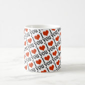 Mug Je t'aime - coeur (Centre)