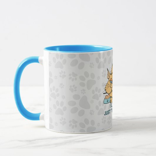Mug Je t'aime comme je suis Chat (Gauche)