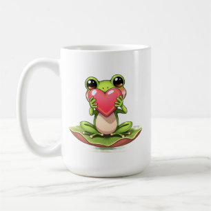 Mug Je t'aime Crapaud Chibi Personnalisé