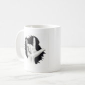 MUG JE T'AIME DANS ASL #2 (Devant gauche)