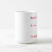 Mug Je t'aime dans cinq langues (Centre)