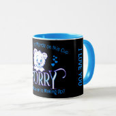 MUG JE T'AIME DÉSOLÉE (Devant droit)