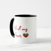 Mug Je t'aime Dido de tout mon coeur (Devant gauche)