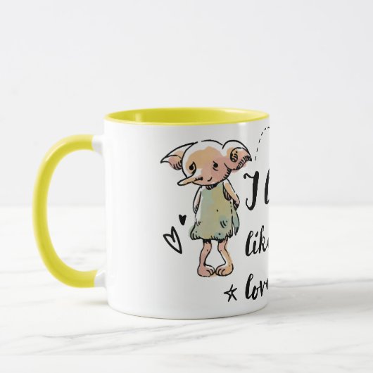 Mug Je T'Aime Dobby Aime Les Chaussettes (Gauche)