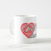 Mug Je t'aime en allemand (Devant gauche)