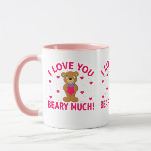 Mug Je T'Aime Faire Beaucoup De Teddy Bear