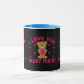 Mug Je T'Aime Faire Beaucoup De Teddy Bear (Centre)
