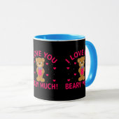 Mug Je T'Aime Faire Beaucoup De Teddy Bear (Devant droit)