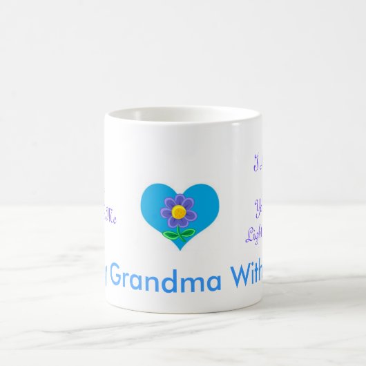 Mug Je t'aime grand-maman (Centre)