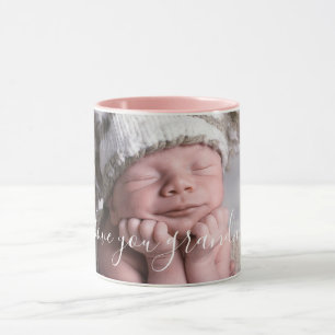 Mug Je t'aime grand-mère Modèle photo personnalisé 