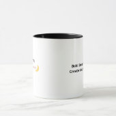 Mug Je t'aime jusqu'à la lune et retour Déclaration d' (Centre)