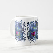 Mug JE T'AIME/langue des signes (Devant gauche)