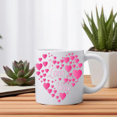 Mug Je T'Aime Les Coeurs Roses