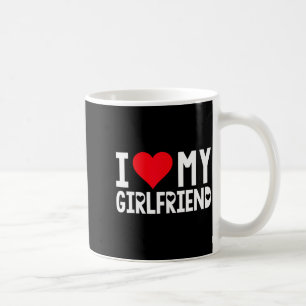 Mug Je T'aime Ma Copine T-Shirt Je Cœur Copine Amour