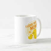 Mug Je t'aime maman (Devant droit)