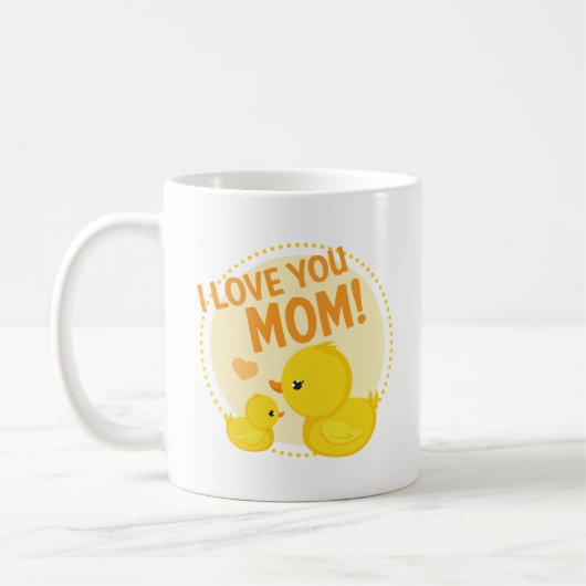Mug Je t'aime maman (Gauche)
