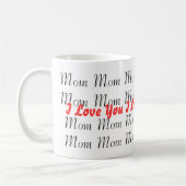 Mug Je t'aime maman (Gauche)