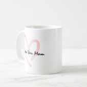 Mug Je t'aime maman (Devant gauche)