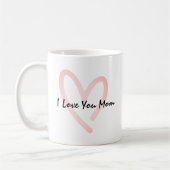 Mug Je t'aime maman (Gauche)