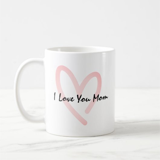 Mug Je t'aime maman (Gauche)