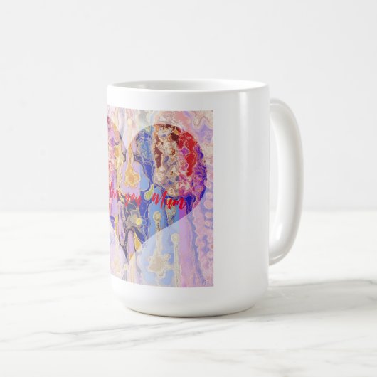 Mug Je t'aime maman (Devant droit)