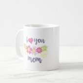 Mug Je t'aime maman (Devant gauche)