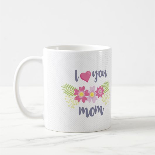 Mug Je t'aime maman (Gauche)