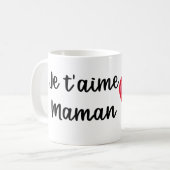 Mug Je t'aime Maman (Devant gauche)