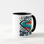 Mug Je t'aime maman (Devant droit)