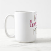 Mug Je t'aime maman (Gauche)