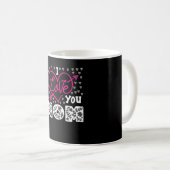 Mug Je t'aime maman (Devant droit)