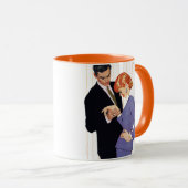 Mug Je t'aime, maman Girl (Devant droit)