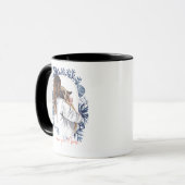 Mug "Je t'aime maman !" Mère et chien (Devant gauche)