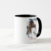 Mug "Je t'aime maman !" Mère et chien (Devant droit)