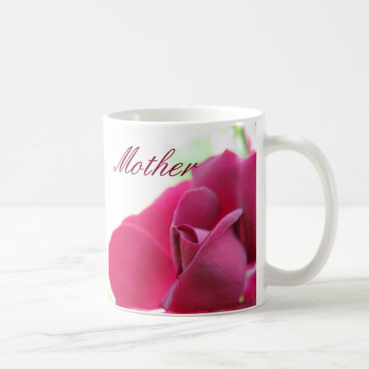 Mug Je T'Aime Mère Rose Douce (Droite)