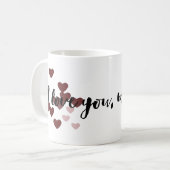 Mug Je t'aime mes chéris (Devant gauche)