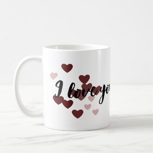 Mug Je t'aime mes chéris (Gauche)
