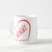 Mug Je T'Aime Mommy Design (Devant gauche)