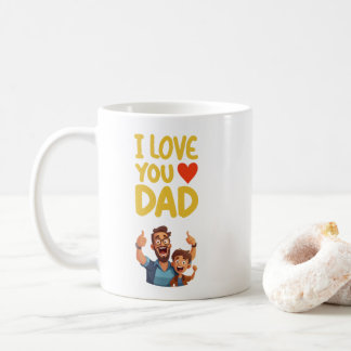 Mug Je t'aime, papa et maman