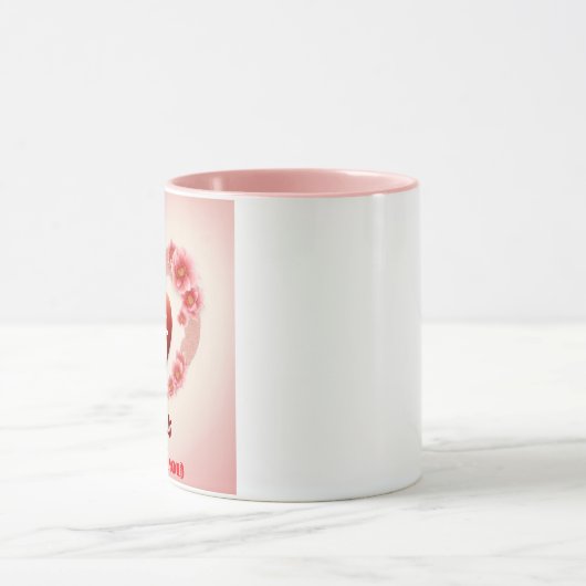 Mug Je t'aime Phrase d'une manière différente (Centre)