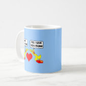 Mug Je t'aime plus (Devant gauche)