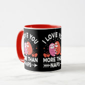Mug Je T'Aime Plus Que Des Siestes (Devant gauche)