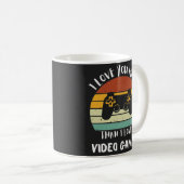 Mug Je T'Aime Plus Que J'Aime Les Jeux Vidéo (Devant droit)