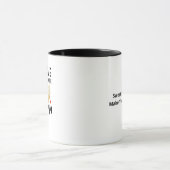 Mug Je t'aime plus que la glace Citation d'amour doux (Centre)