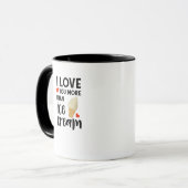 Mug Je t'aime plus que la glace Citation d'amour doux (Devant gauche)
